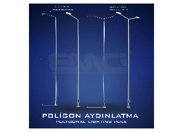 Çift Konsol Aydınlatma Direği